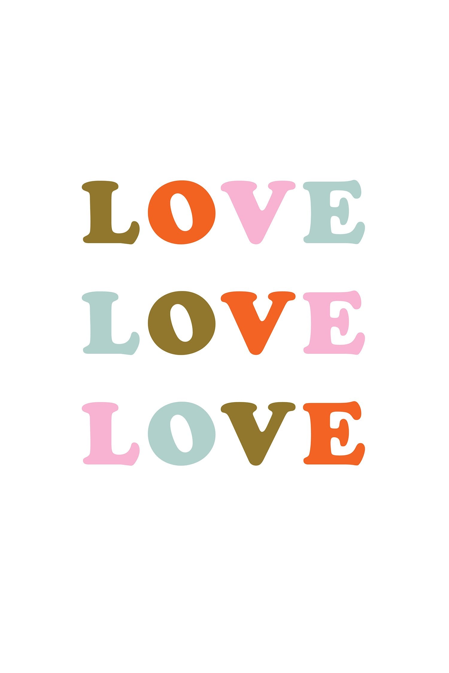 Black Love, Love, Love T-shirt - nfd-demo-dev