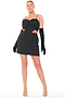 Black Love Story Mini Dress
