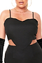 Black Love Story Mini Dress