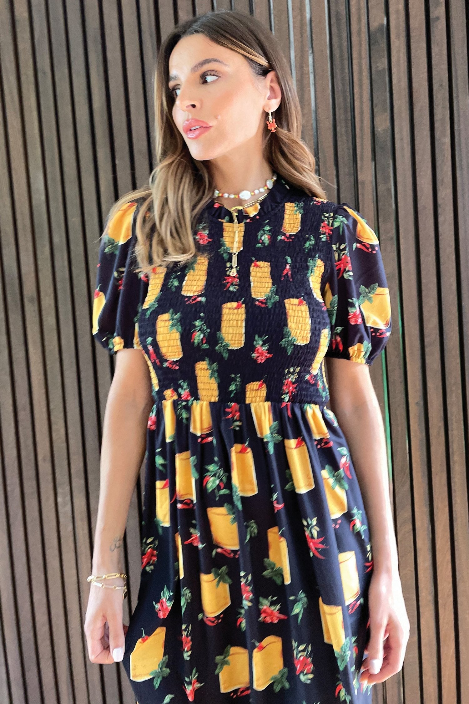 Black Picante Savanna Dress - nfd-demo-dev