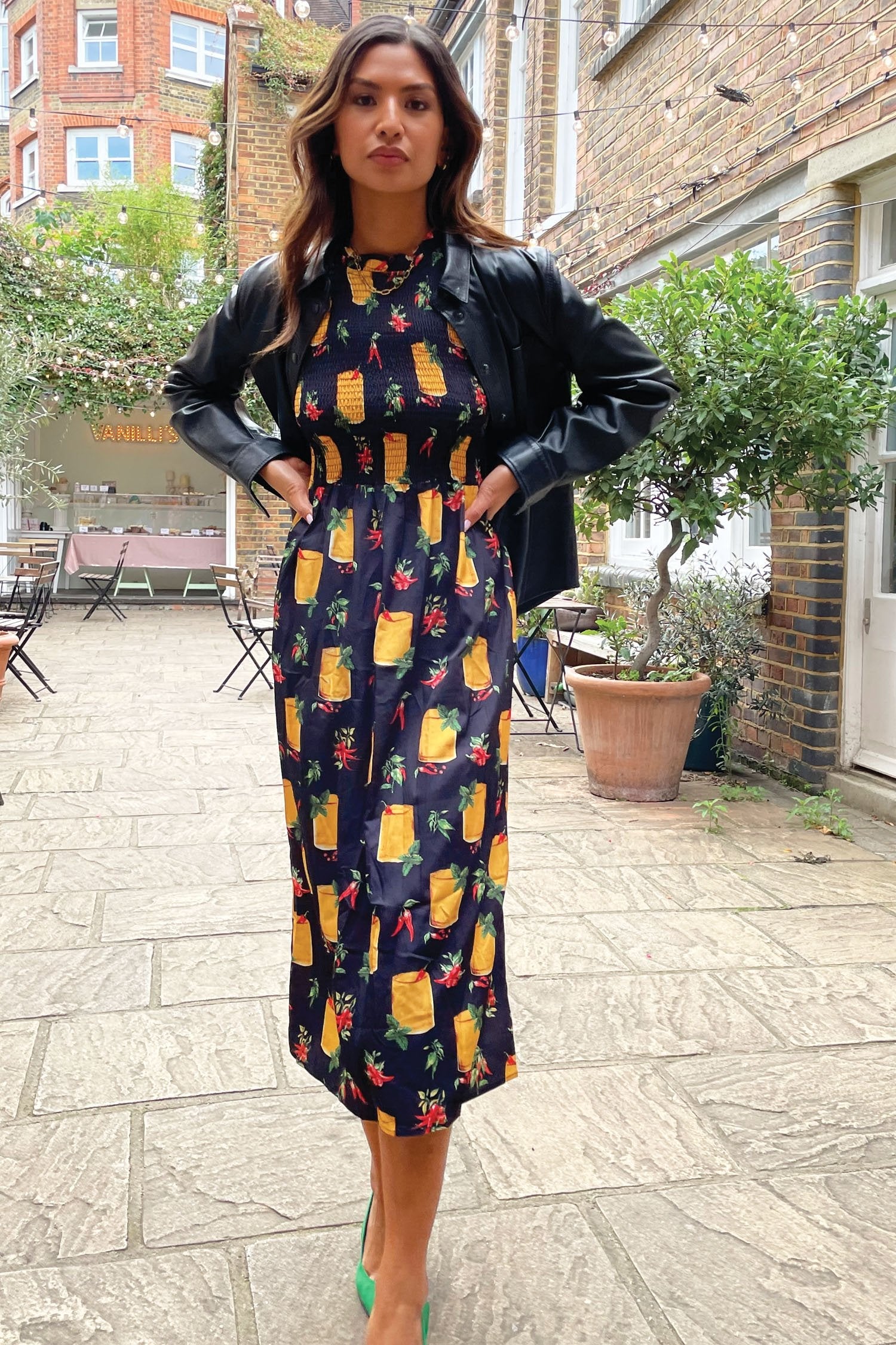 Black Picante Savanna Dress - nfd-demo-dev