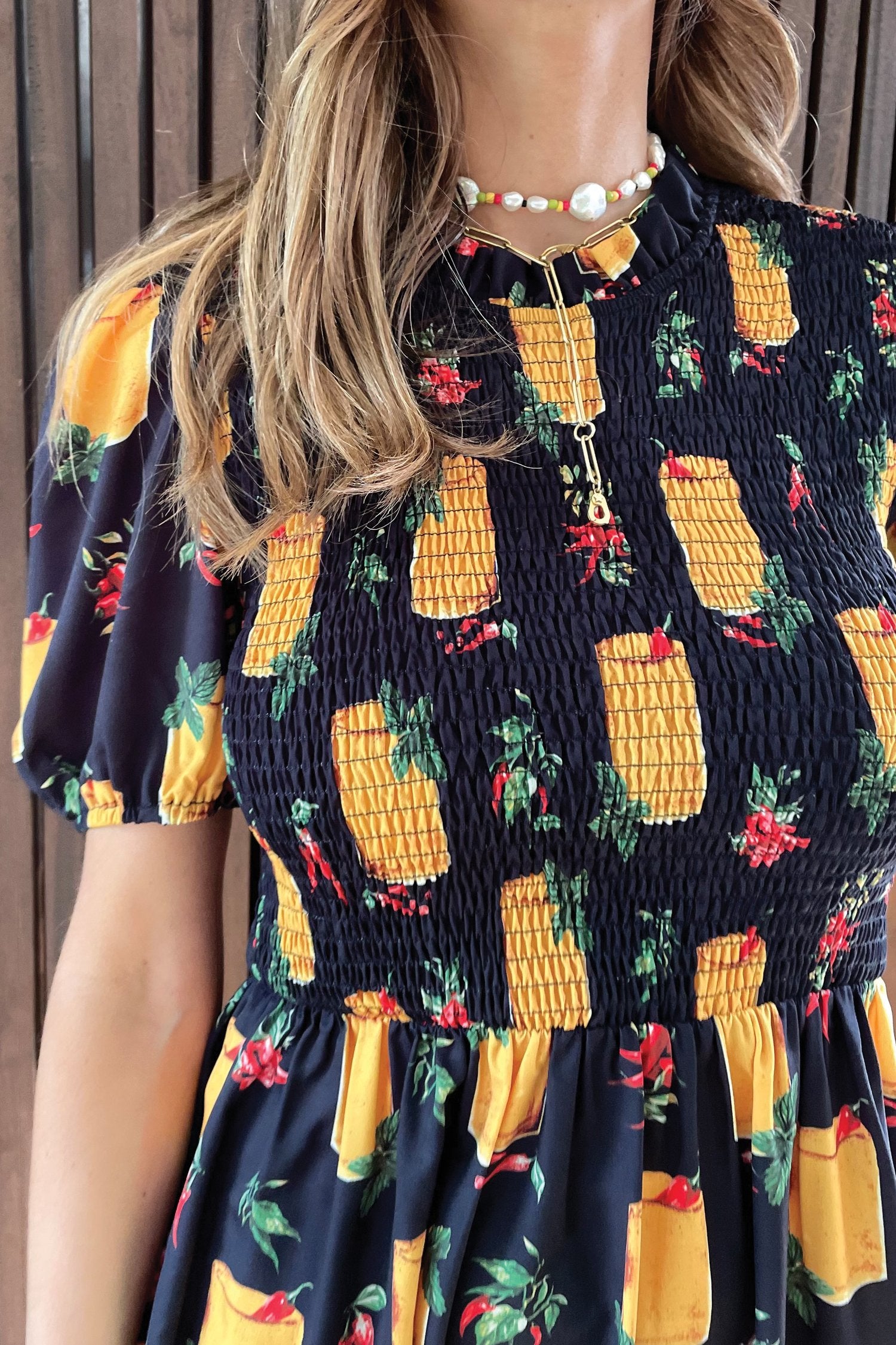 Black Picante Savanna Dress - nfd-demo-dev