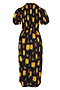 Black Picante Savanna Dress - Curve