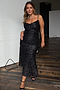 Black Sequin Mya Dress