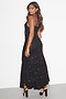 Black Sequin Mya Dress