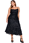 Black Sequin Mya Dress