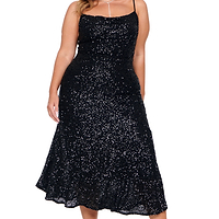 Thumbnail for Black Sequin Mya Dress - nfd-demo-dev