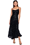 Black Sequin Mya Dress