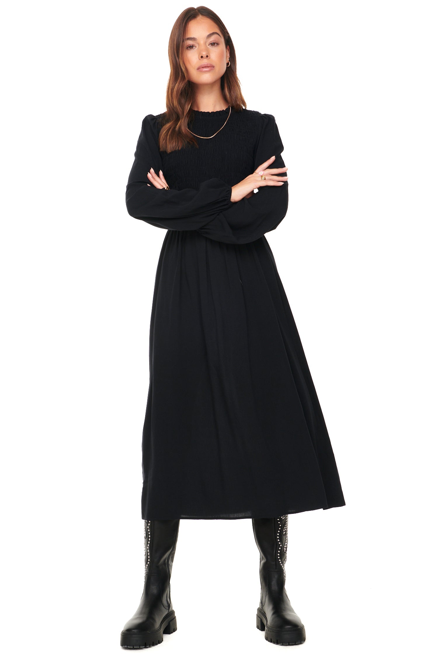 Black Swedish Dress - nfd-demo-dev