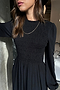 Black Swedish Dress - Petite