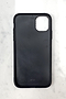 Black Textured Leopard IPhone Case