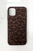 Thumbnail for Black Textured Leopard IPhone Case - nfd-demo-dev