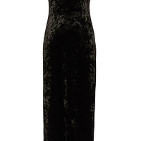 Thumbnail for Black Velvet Maxi Dress - nfd-demo-dev