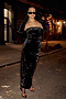 Black Velvet Maxi Dress