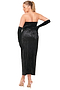 Black Velvet Maxi Dress