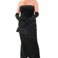 Thumbnail for Black Velvet Maxi Dress - nfd-demo-dev