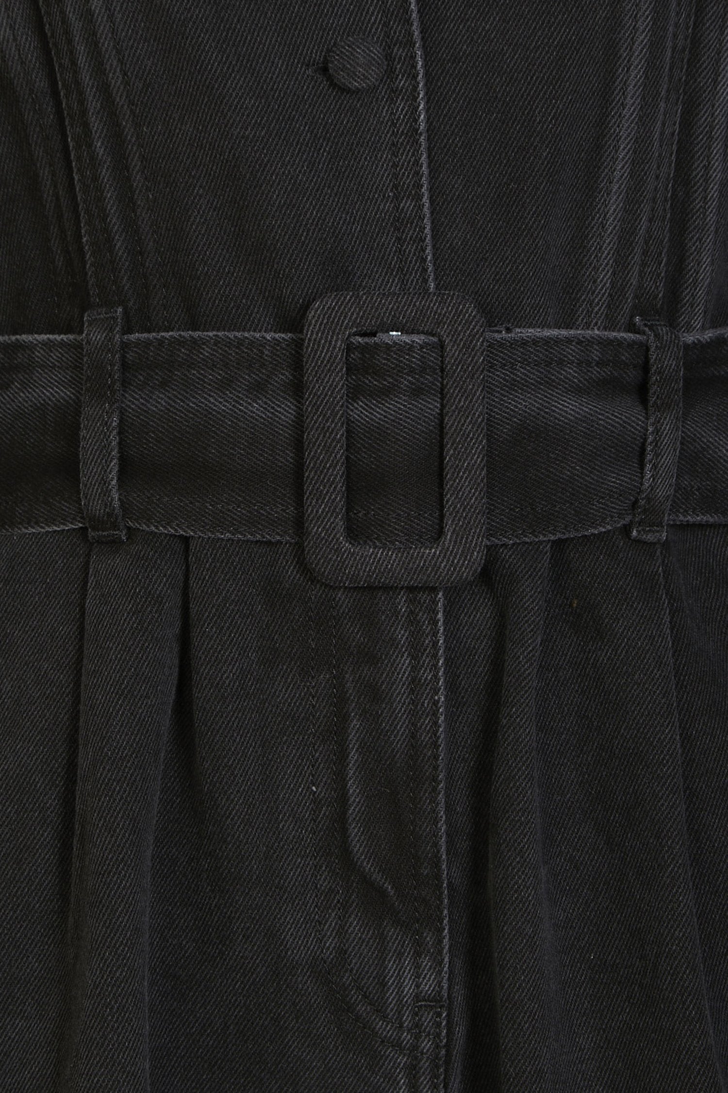Black Wash Denim Playsuit - nfd-demo-dev