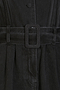 Black Wash Denim Playsuit
