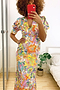 Blossom Short Sleeve Lindos Dress