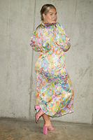 Thumbnail for Blossom Short Sleeve Lindos Dress - Curve - nfd-demo-dev
