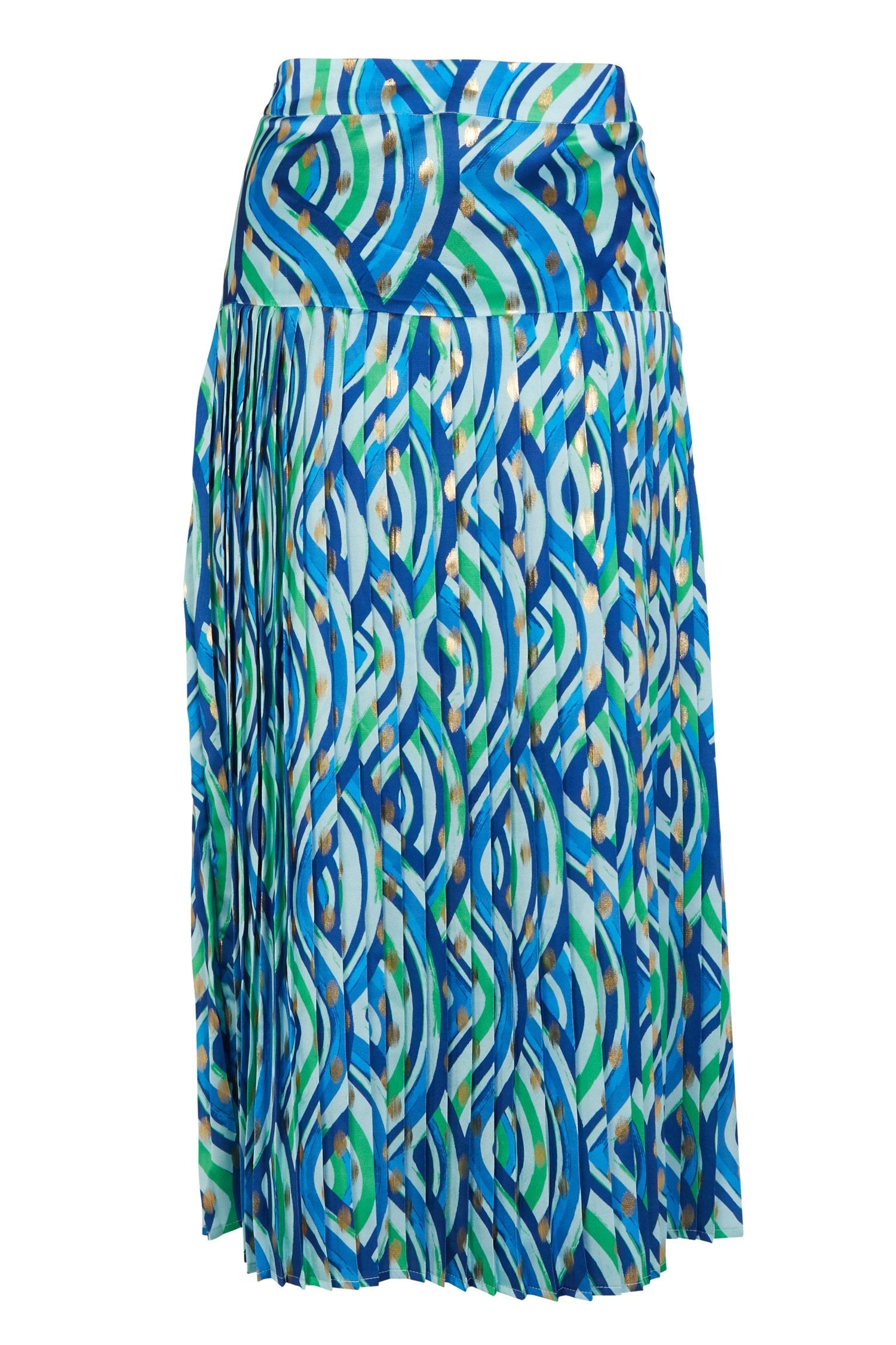 Blue Rainbow Beatrice Skirt - Curve - nfd-demo-dev