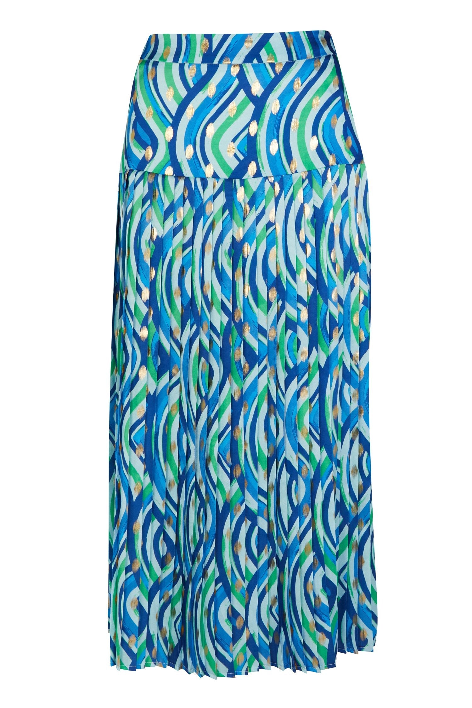 Blue Rainbow Beatrice Skirt - Curve - nfd-demo-dev