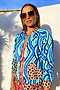 Blue Rainbow Bomber