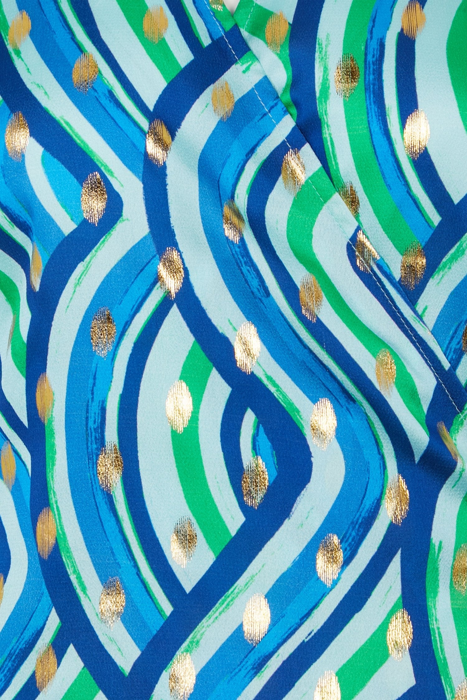 Blue Rainbow Wrap Top - nfd-demo-dev