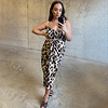 Brown Leopard Jaspre Skirt - Curve - nfd-demo-dev