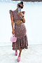 Brown Leopard Print Frida Dress