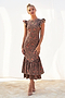 Brown Leopard Print Frida Dress