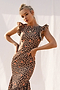 Brown Leopard Print Frida Dress