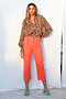 Brown Leopard Sia Shirt