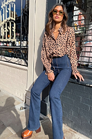 Thumbnail for Brown Leopard Sia Shirt - nfd-demo-dev