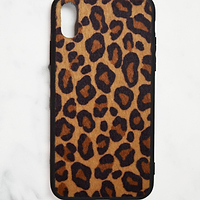 Thumbnail for Brown Textured Leopard IPhone Case - nfd-demo-dev