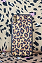 Brown Textured Leopard IPhone Case