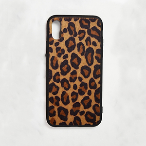 Brown Textured Leopard IPhone Case - nfd-demo-dev