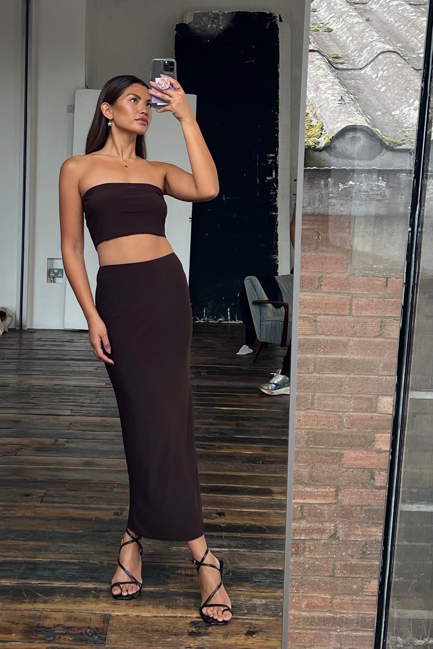 Brown Tube Skirt - nfd-demo-dev