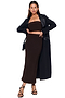 Brown Tube Skirt