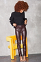 Chocolate Vegan Leather Ponte Leggings