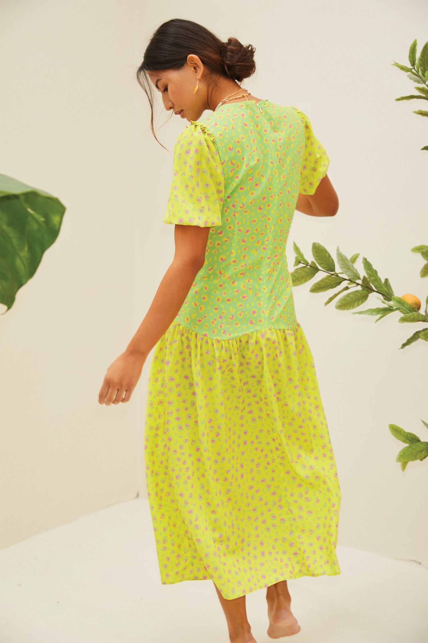 Citrus Leopard Lucia Dress - nfd-demo-dev