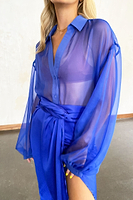 Thumbnail for Colbalt Oversized Shirt - nfd-demo-dev