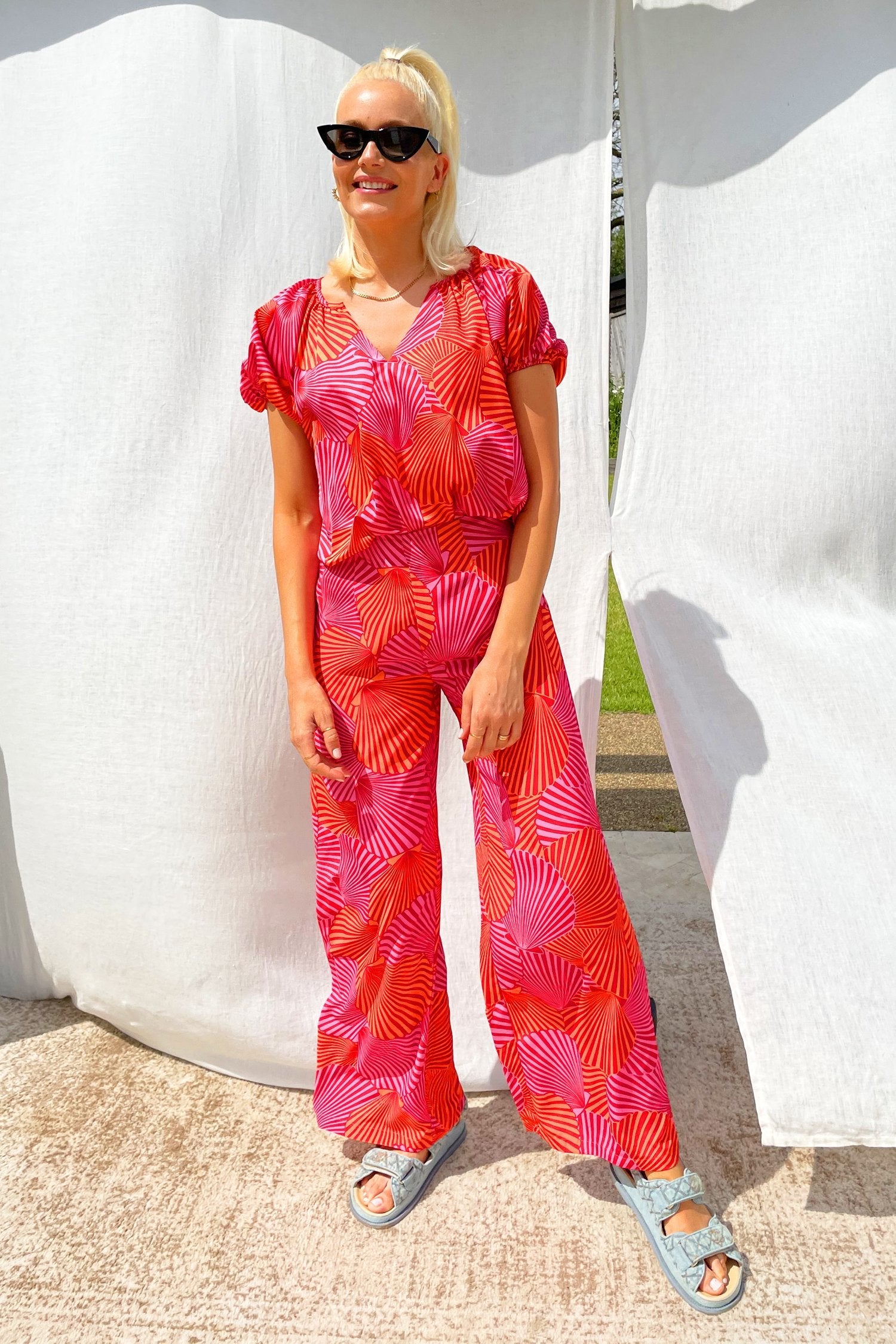 Colourful Shells Freya Trouser - nfd-demo-dev