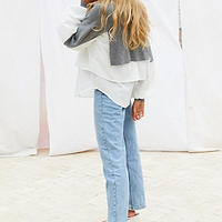 Thumbnail for Contrast Shirt and Knit Top - nfd-demo-dev