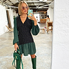Contrast Star Mini Dress - nfd-demo-dev