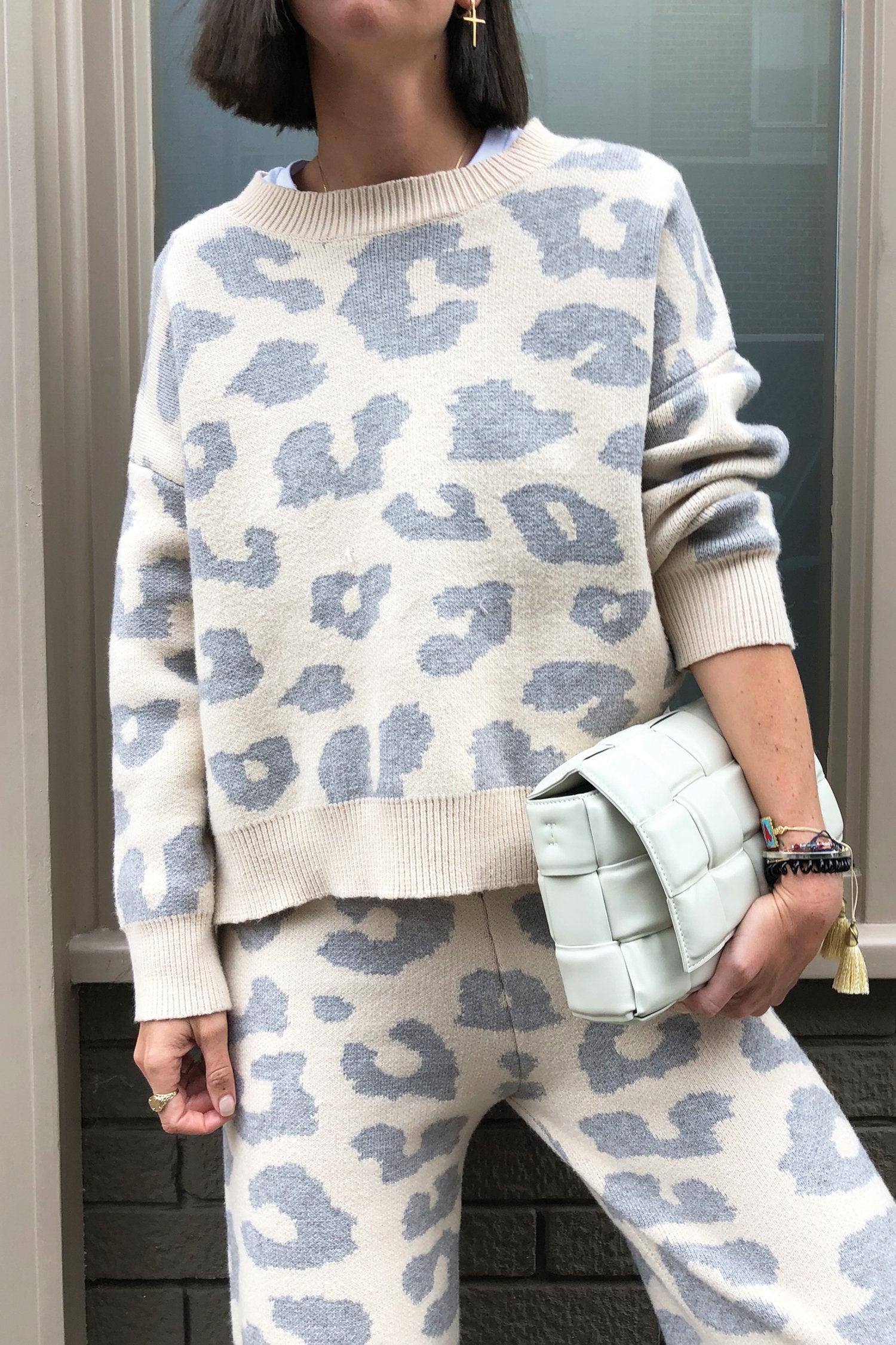 Cream Copenhagen Leopard Knit Jumper - nfd-demo-dev