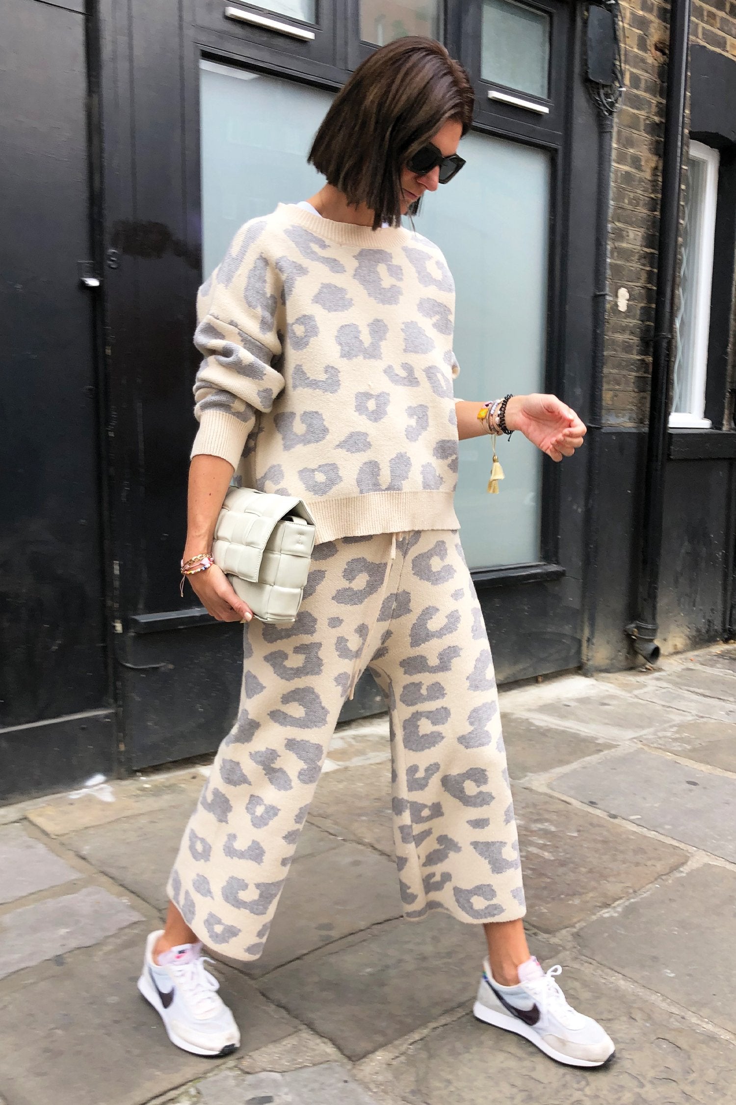 Cream Copenhagen Leopard Knit Jumper - nfd-demo-dev