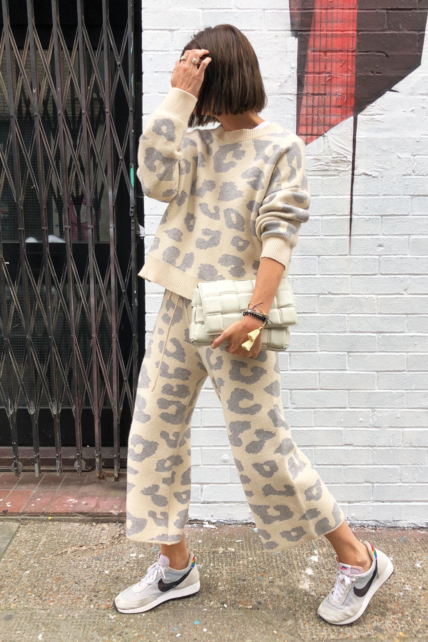 Cream Copenhagen Leopard Knit Jumper - nfd-demo-dev