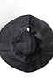 Embroidered Flower Black Bucket Hat