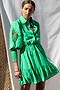 Emerald Broderie Mini Dress